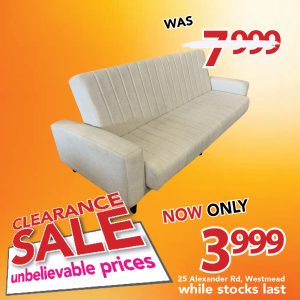 Arizona Sleeper Couch - Cream