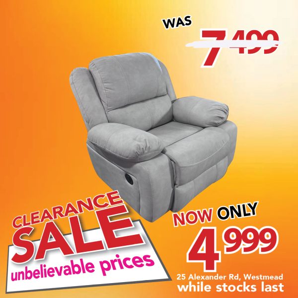 Dallas Recliner - Grey