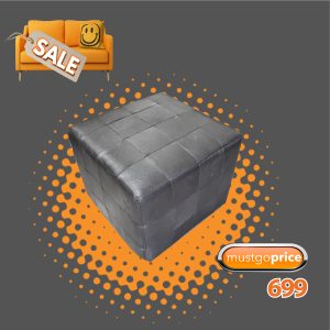 Leather Ottoman
