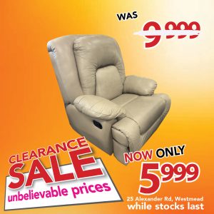 The Berry Recliner - Leather Uppers - Taupe