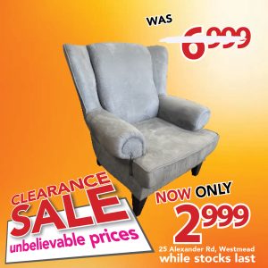 Verona Wingback Chair - Velvet Grey