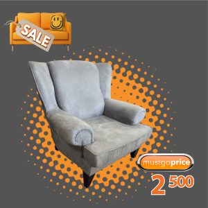 Verona Wingback Chair - Velvet Grey