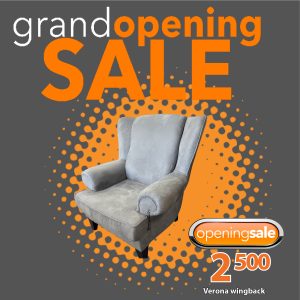 Verona Wingback Chair - Velvet Grey