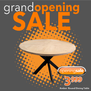 Amber Round Dining Table