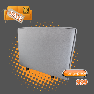 Grey Headboard - 3/4