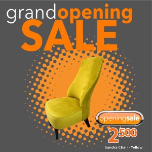 Sandra Chair - Yellow